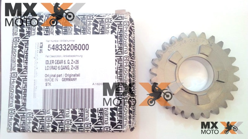 Engrenagem 6ª Marcha 26 Dentes (Z=26) Original KTM 4T 350 EXCF 15