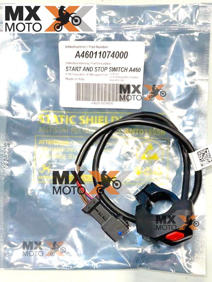 Interruptor Botão Partida e Mata Motor Original KTM SXF/XCF/SX/XC
