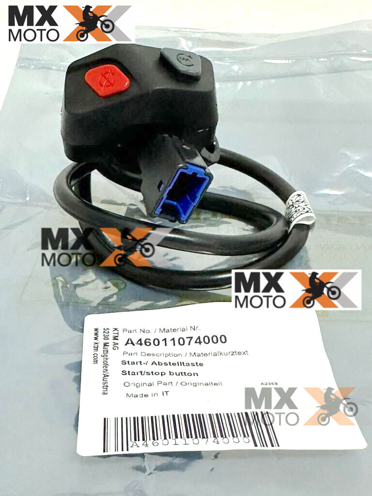 Interruptor Botão Partida e Mata Motor Original KTM SXF/XCF/SX/XC