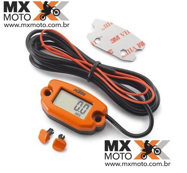 Horímetro Digital Original KTM Laranja ( serve em qualquer moto