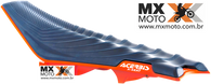 Banco / Assento completo Acerbis X-SEAT SOFT ( Macio ) Azul/Laranja para KTM 2017 a 2019  - 2449741454