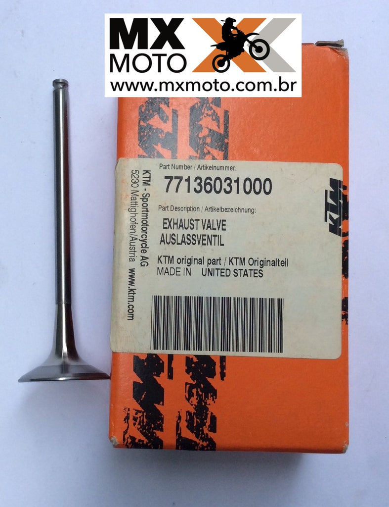 Válvula De Exaustão / Escape Original KTM 250 4T SX-F / XC-F / XCF