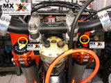 ( PAR ) Mini Válvula Retirar Ar Suspensão Dianteira - Alívio suspensão WP dianteira - Original KTM - 78101900100