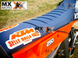 Capa de Banco Original KTM Factory Selle Dalla Valle 2017 a 2019 - 79207940050