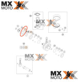 Retentor Virabrequim (direito) A40X55X6 Viton Original KTM 4T 450/505 SXF 07 a 12 - 350 EXCF/XCFW 12 a 16 - 250 EXCF/XCFW 14 a 16 - 250/350 XCF 13 a 15 - 250 SXF 14/15 - HUSABERG 4T FE 350 13 - HUSQVARNA FE 250/350 14 a 16 - FC 250/350 14/15 - 0760405560