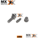 Kit Parafuso Sangria Embreagem Original KTM 2T e 4T 17 a 25 - HUSQVARNA 18 a 25 ( com embolo inferior Brembo ) - GAS GAS 21 a 25 ( com embolo inferior Brembo ) - 79032064000