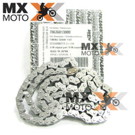 Corrente de Comando Original 114 Elos KTM 500/530 2008 a 2016 / Husqvarna FE 501 14 a 16 / Husaberg FE 570 2009 a 2012 - FE 501 2013 a 2016 - 78636013000