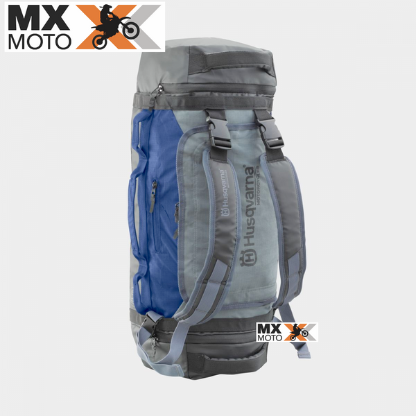 Mochila / Mala Original Husqvarna Duffle Preta e Cinza