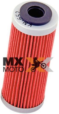 Filtro de Óleo de Papel Longo KN-652 = ( 77338005100 ) para KTM SXF/XCF/XCFW/EXCF 250 a 500 - 2007 a 2024 - Husqvarna FE/FC/FX 250 a 501 14 a 24 – Gas Gas EC250F/350F EX250F/350F/450F MC250F/450F 2021 a 2024