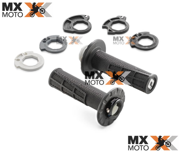 Punho / Manopla LOCK ON Original ODI Preta para KTM SXF, XCF, SX, XC 2023 a 2025 - EXC, TBI, EXCF 2024 a 2025 / Husqvarna FC, FX, TC, TX 23 a 25 - FE, TE, TBi  24 a 25 - Gas Gas todas 24 a 25 - A46002921000C1