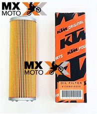 Filtro de Óleo de Papel Longo Original KTM 790, 890, 990, 1050, 1090, 1190, 1290, 1390 - Husqvarna Norden 901 - 61338015200