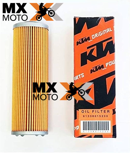 Filtro de Óleo de Papel Longo Original KTM 790, 890, 990, 1050, 1090, 1190, 1290, 1390 - Husqvarna Norden 901 - 61338015200