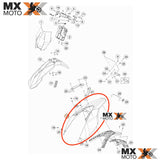 Paralama Traseiro Branco Original KTM 690 Enduro R 2012 a 2018 - 7650801300028