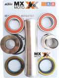 Kit Rolamentos, Retentores e Espaçadores Eixo de Roda Traseira Original para KTM EXC/XCW/EXCF/XCFW 2004 a 2023, HUSQVARNA FC/TC 14 e 15 - FE/TE 16 a 23, Husaberg FE/TE 2009 a 2014, Gas Gas EC/EX 250/300/350 21 a 23 - 78010015010