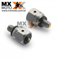 ( PAR ) Mini Válvula Retirar Ar Suspensão Dianteira - Alívio suspensão WP dianteira - Original WP para  KTM 08 a 24 / Husqvarna 14 a 24  / GAS GAS  21 a 24 - 79101900100