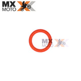 ( 01 ) Anel de Silicone Flange do Escape 11,3X2,4 Original KTM Husqvarna 2T 250/300 - 2017 a 2023 - GAS GAS 2T 21 a 23 - 0770116241
