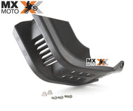 Protetor de Motor Original (Sem Proteçāo do Link) para KTM 4T 250/350/450 SXF/XCF 23 a 25 - 4T 250/350/450 EXC-F 2024 a 2025 / HUSQVARNA 4T 250/350/450 FC/FX 23 a 25 - FE 250/350/450 2024 / GAS GAS 4T MC125/250/250F/350F/450F 2024 - A46003090044