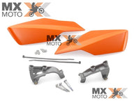 Kit Protetor de Mão / Manete Aberto com Suporte Laranja KTM 125 a 500 Original da 2024, Servem em Todas 2014 a 2024 - A49002979000EB