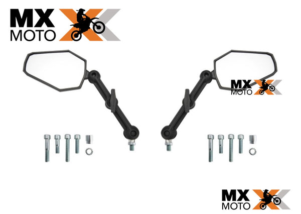 ( PAR ) Doubletake Mirror Modelo Novo - Espelho Retrovisor para Motos de Aventura - DTM-A (Cópia)