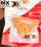 ( Frete Gratis PAC ) Trava de Banco em Alumínio ( Laranja / Preto / Prata ) BMS para KTM SX/XC/XCF/SXF 23 a 25 / EXCF/EXC 24 a 26 - MXF 2026