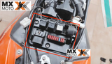 Suporte Placa Parte Elétrica Original KTM 690 2008 a 2023 - Husqvarna 701 2016 a 2023 - GAS GAS SM / ES 700 - 23 - 76511055000