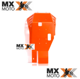 Protetor de Motor / Chassis AXP ( Plástico de polietileno 8mm ) Para KTM 690 Enduro 2009 a 2023 - Husqvarna 701 Enduro/Supermoto 2015 a 2023 - GAS GAS SM / ES 700 - 22 a 23.