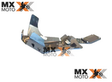 Protetor de Motor Com Protetor de Link AXT de Polietileno 6mm ( PEAD ) para KTM 2T SX/XC 250/300 2019 a 2022 - Husqvarna 2T 250/300 TX 19 a 22 - TE 2020 a 2023 - Gas Gas 2T EC 250/300 2021 a 2023