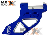 Protetor de Disco Freio Traseiro Corona Aluminio para KTM 2004 a 2024 - Husqvarna 2014 a 2024 - Husaberg 2011 a 2013 - Gas Gas 2021 a 2024