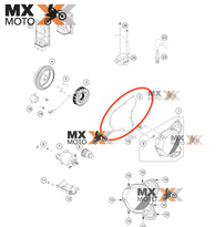 Junta Tampa Magneto / Ignição Original KTM 2T EXC / Six Days 250/300 2024 - Husqvarna 2T TE 250/300 2024 - GASGAS EC250/300 EX300 2024 - A44030040000