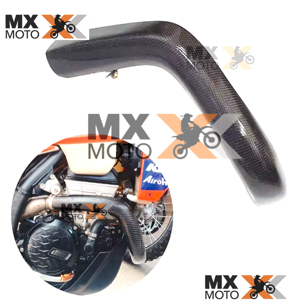 Protetor de Curva Kicarborno para KTM 4T 250/350 EXCF 2024 - Husqvarna 4T FE 250/350 2024 - GAS GAS EC 250/350F 2024