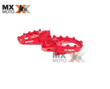 Pedaleira em Alumínio BMS MT ( deslocada para trás ) para KTM SXF / XCF 23 a 25 - EXC TBi / EXCF 2024/25 - HUSQVARNA FX / TC / TX 23 a 25  - FE / TE 2024/25 - GAS GAS Todas 2T e 4T 250/300/350 2024 e 25