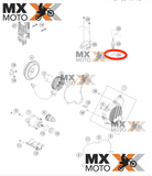 Borracha de Vedação Vela de ignição para Motos 2T Original  KTM / HQV / GASGAS / Husaberg - 50231012000