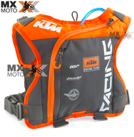 ( No Pix R$ 699,00 ) Mochila de Hidratação Original KTM Team Erzberg 1 Litro Modelo 2024 (Preta e Laranja) - 3PW240001000