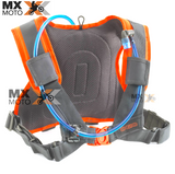 ( No Pix R$ 699,00 ) Mochila de Hidratação Original KTM Team Erzberg 1 Litro Modelo 2024 (Preta e Laranja) - 3PW240001000