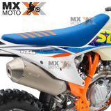 ( no Pix R$ 749,00 ) Capa de Banco Original KTM SIX DAYS 2022 - Tambem serve nas KTM 20 a 23 modelo enduro EXCF ou EXC ou SXF e XCF 19 a 22 - 79707140150