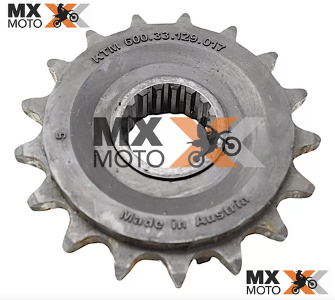 Pinhāo Original  17 dentes  para KTM 950 2003> 990 2005> 1190 2008> 1290 2015> 1390 2024> 60033129017