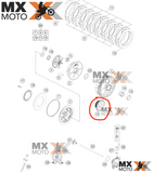 Engrenagem da Campana da Embreagem Original KTM 2T 300 EXC 17 a 25 - Husqvarna 2T TE/TC 250/300 17 a 25 - Gas Gas EC/EX/MC 250/300 21 a 26 - 55432024026