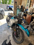 Paralama Dianteiro Azul Alto para CFMOTO 450MT IBEX