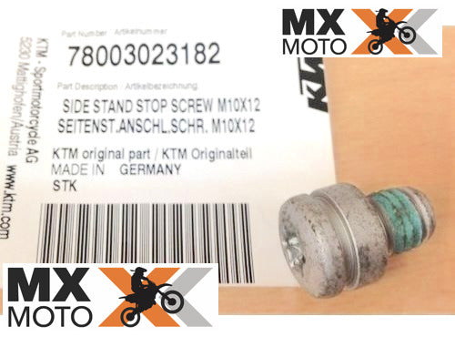 ( 01 ) Parafuso De Apoio Do Descanso Lateral Original Ktm / Husqvarna Husaberg 2008 A 2016 - M10X12