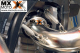 Protetor da Flange do Escape do Cilindro Para KTM 2T TBi 250/300 XC/SX 2023-2024 / EXC 250/300 2024 - Husqvarna 2T TBi TX300 2023-2024 - TE 250/300 2024 - Gas Gas 2T TBi EX MC EC 250/300 2024 - (Esta peça Substitui a peça OEM : A44037994044C1)