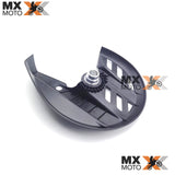 Protetor Disco de Freio Dianteiro Preto com Suporte Incluído compatível com KTM 2T/4T 2016 a 2024 - Husqvarna 2T/4T 16 a 24 - Gas Gas 2T/4T 21 a 24