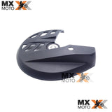 Protetor Disco de Freio Dianteiro Preto com Suporte Incluído compatível com KTM 2T/4T 2016 a 2024 - Husqvarna 2T/4T 16 a 24 - Gas Gas 2T/4T 21 a 24