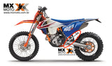 Pedal de Apoio / Descanso Lateral em Alumínio para KTM XCF 250 a 450 16 a 21 / EXC 250/300 - EXCF 250 a 500 17 a 23 - Husqvarna FE/TE 17 a 23 - Gas Gas EX 250/300 - EX 250/350/450F 21 a 23 - (Substitui o Part Number OEM: 79003023044)