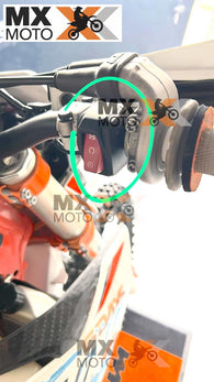 Interruptor Botão Partida e Mata Motor Original KTM SXF/ XCF/ SX/ XC 23 a 25 - EXC / EXCF 2024 - Husqvarna TX/ FC/ FX 125 a 501 23 e 24 - TE/FE 2024 - GAS GAS MC 250/450 23 e 24 / EC / EX / MC 250 / 300 / 250 F 350 / 400 / 500F 2024 - A49011074000