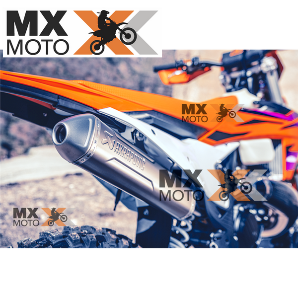 No PIX R$ 6899,00 ) Ponteira AKRAPOVICK Titanium KTM 2T EXC TBi