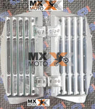 Protetor Radiador Corona Usinado em Aluminio para KTM e Husqvarna 2T e 4T 2024 e 2025 , Gas Gas 2024  e 2025 ( Cores a escolher - Laranja, Azul, Prata, Preto, Vermelho )