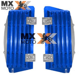 Protetor Radiador Corona Usinado em Aluminio para KTM e Husqvarna 2T e 4T 2024 e 2025 , Gas Gas 2024  e 2025 ( Cores a escolher - Laranja, Azul, Prata, Preto, Vermelho )