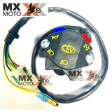 Botāo de Comando do Farol, Buzina, Farol Alto / Baixo e Mata Motor Original para KTM 98 a 2008 - HUSQVARNA TE/FE/TX 16 a 23 - Gas Gas EC 250/350/300 21 a 23 - 50311070100