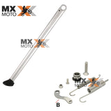 Pedal de Apoio / Descanso Lateral em Alumínio para KTM XCF 250 a 450 16 a 21 / EXC 250/300 - EXCF 250 a 500 17 a 23 - Husqvarna FE/TE 17 a 23 - Gas Gas EX 250/300 - EX 250/350/450F 21 a 23 - (Substitui o Part Number OEM: 79003023044)
