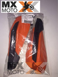 Kit Protetor de Mão / Manete Aberto com suportes LARANJA KTM Original 2014 a 2024 - 7770217900004 ou 79602979000EB